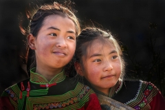 Hani Sisters in Yunnan