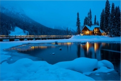 Blue Hour at Emerald Lake
