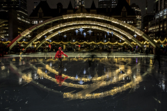 Skating at City Hall