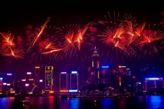 Firework-in-Hong-Kong
